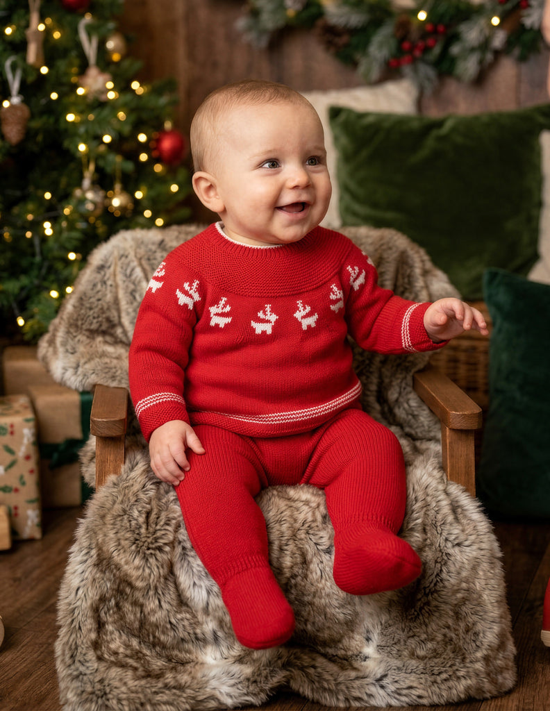 Reindeer Outfit Red