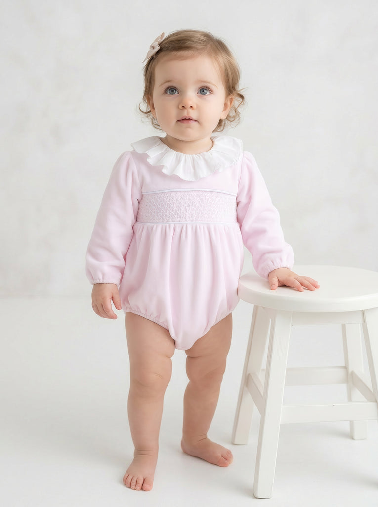 Evie Romper  Pink