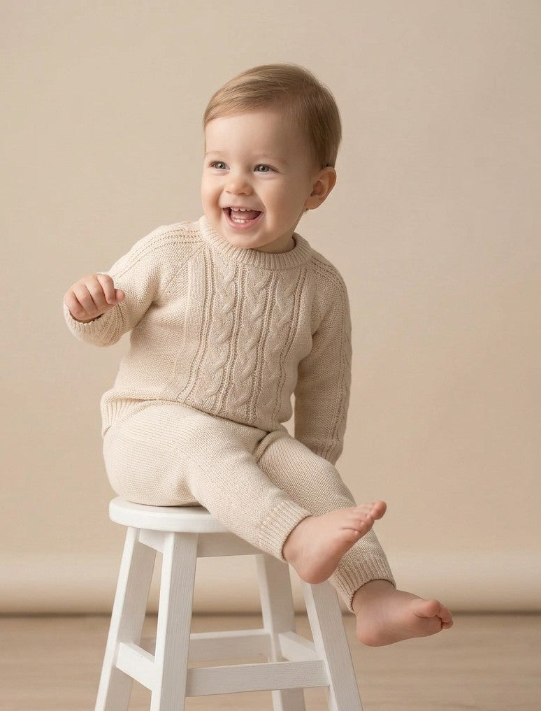 Finch Trouser Suit  Natural