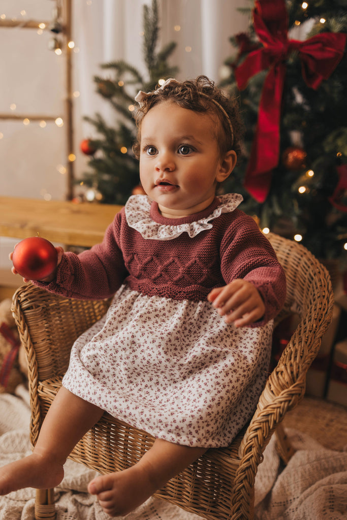 Leah Dress  Raspberry