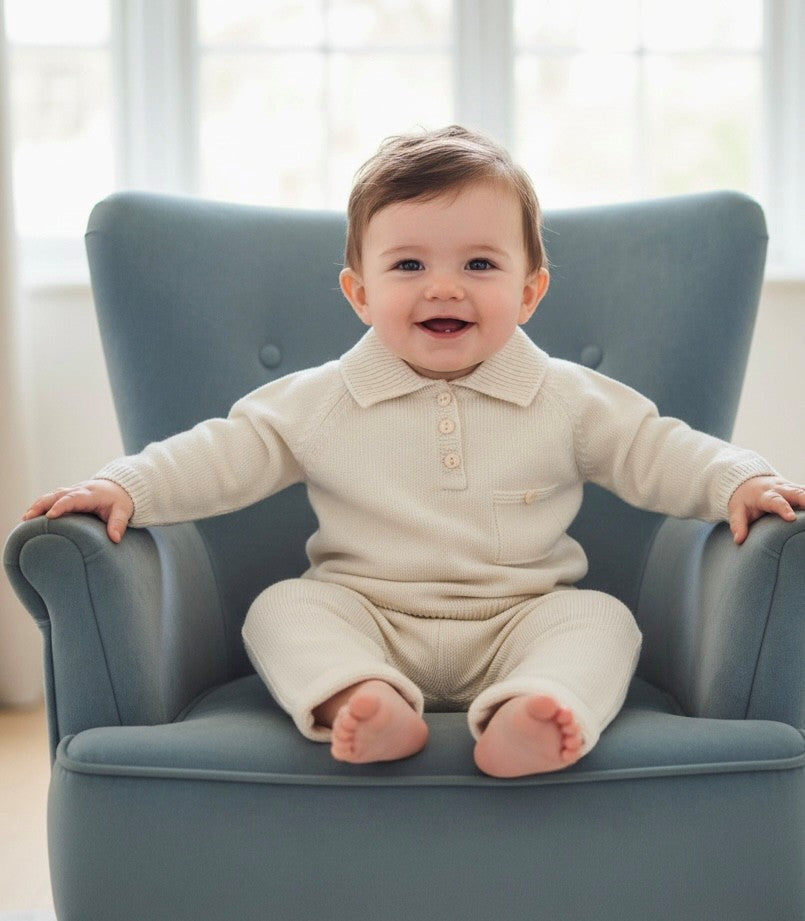 Louis Trouser Suit  Natural