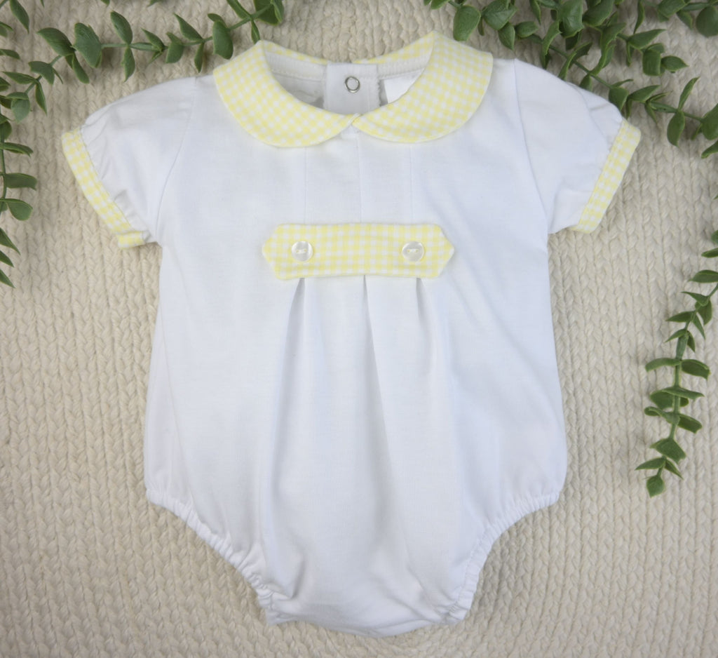 Oscar Romper Lemon