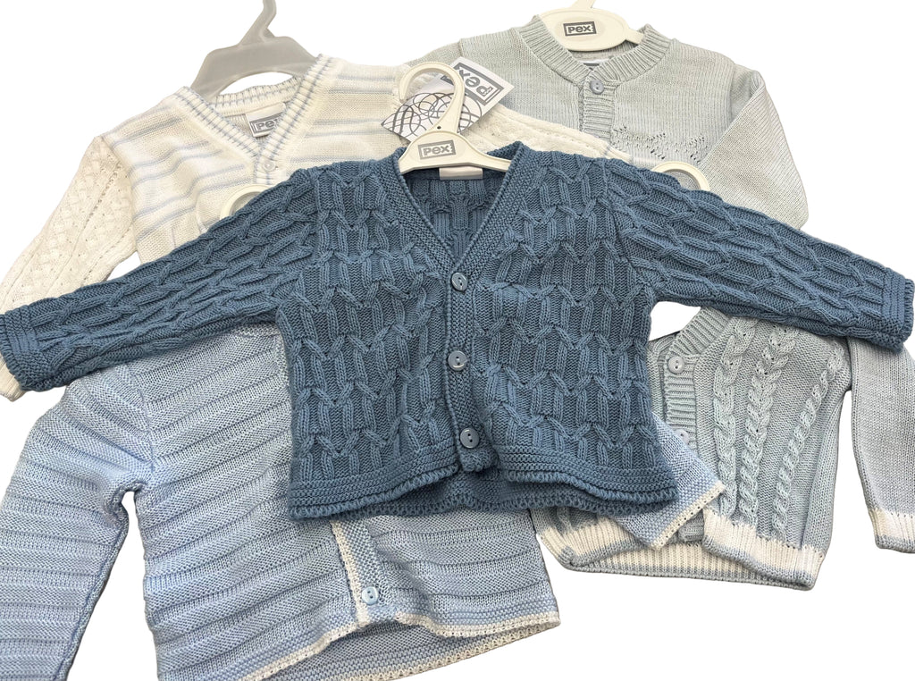 Pack of 5 boys cardigans