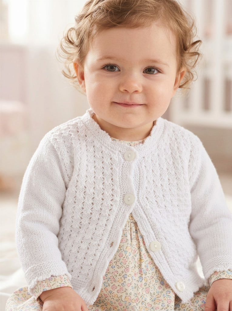 Lucinda Cardigan  White