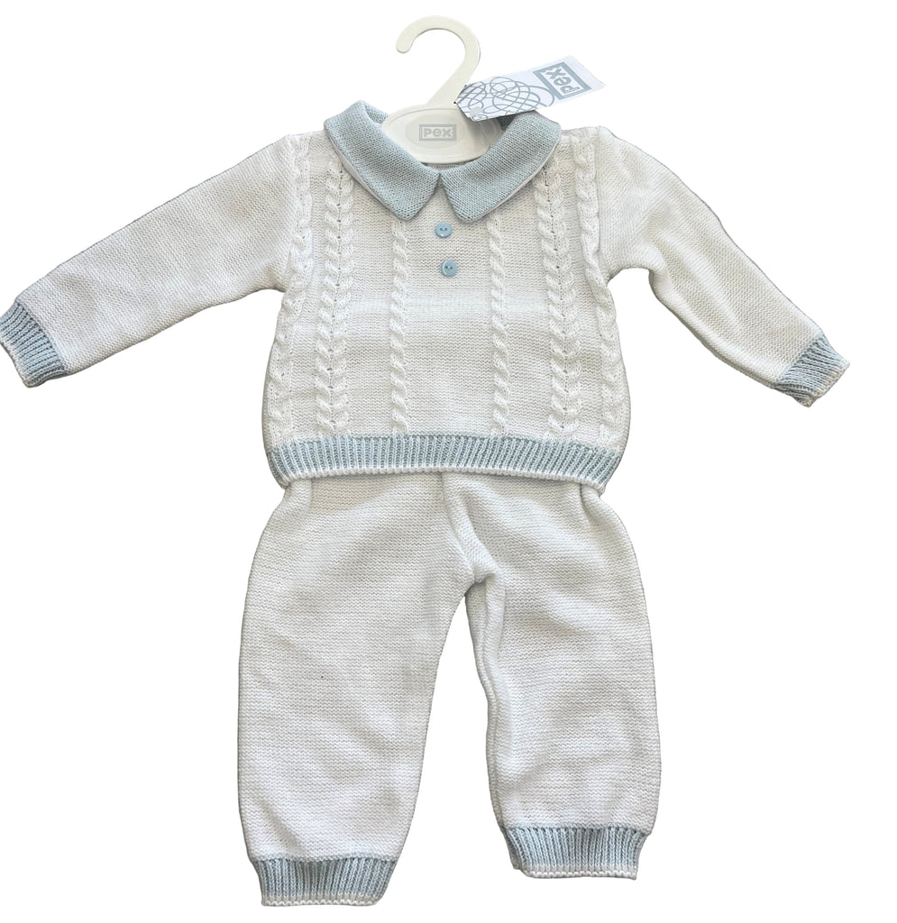 Boys knitted trouser suit