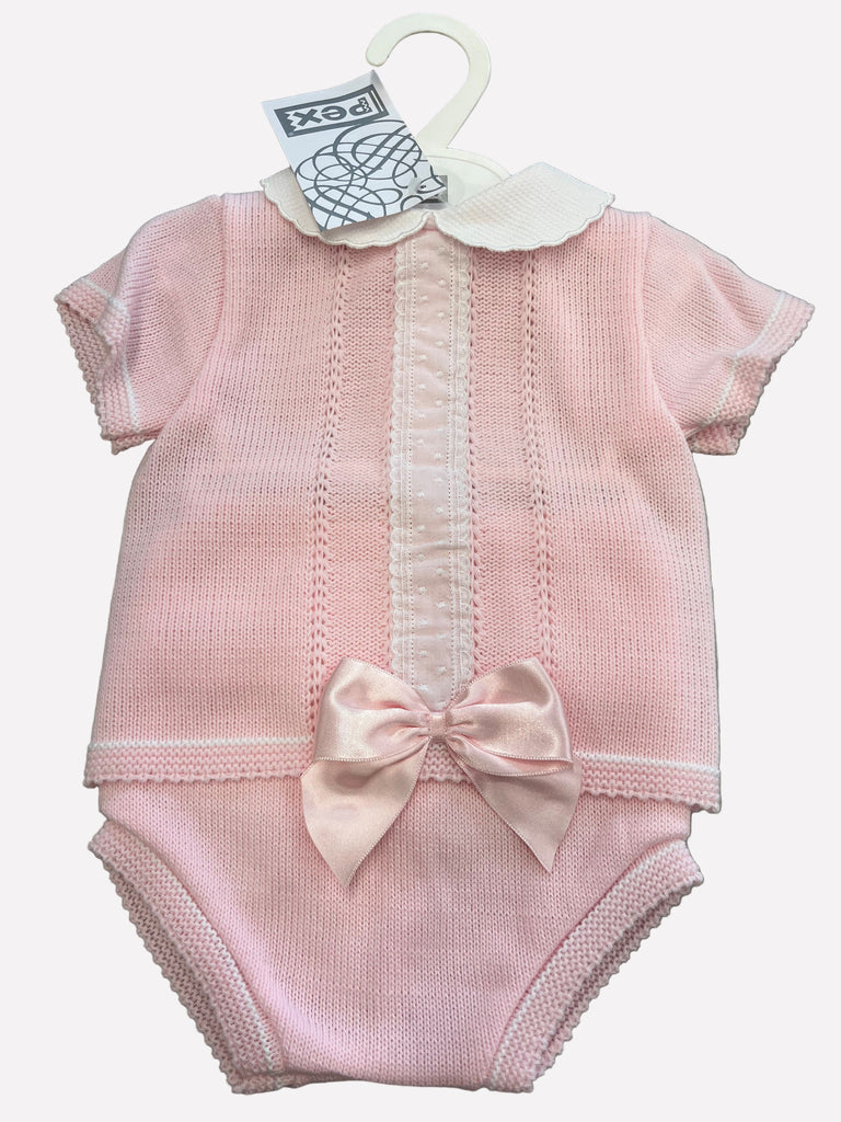 Girls knitted suit