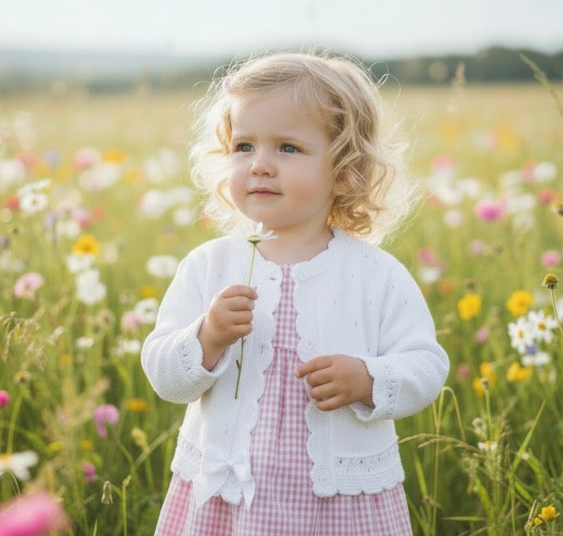 Miranda Cardigan  White